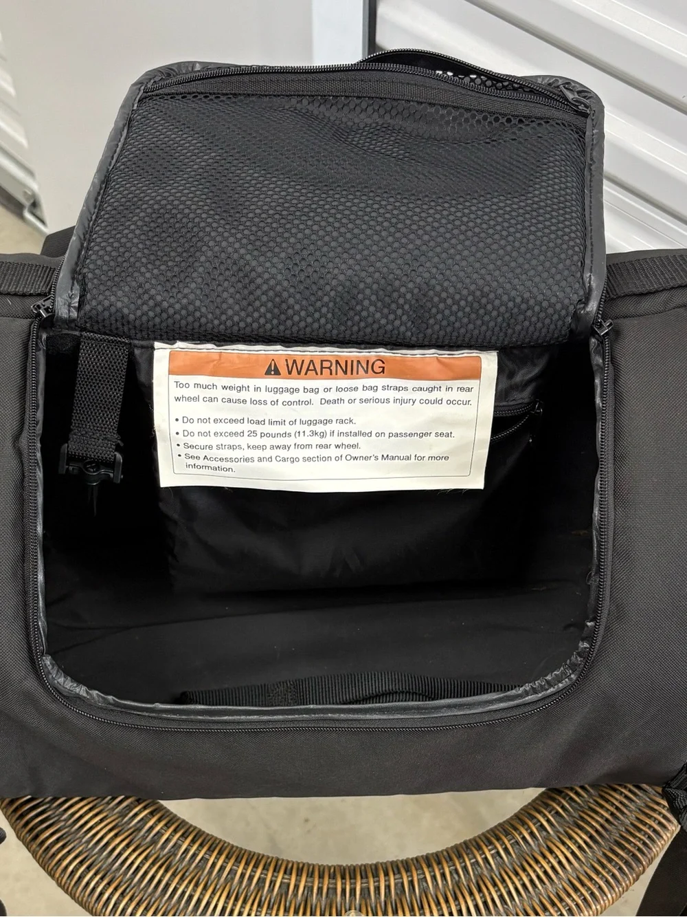 Harley-Davidson ultra-fit overnight Black Logo Duffel Bag